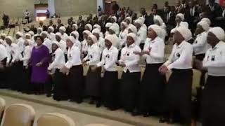 St Engenase choir live on stage with MEC of Educationsubscribe please [upl. by Oirramed473]