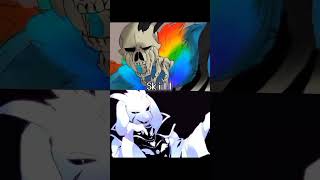 Asriel Dreemurr vs Seraphim Sans undertale undertaleau 1v1 edit [upl. by Auginahs]