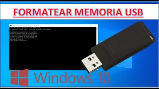 Formatear USB con Símbolo de Sistema [upl. by Vod]