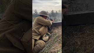 WW1 Marine firing BAR [upl. by Oap933]