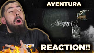 QUE BACHATA   Aventura  Brindo Con Agua Official Lyric Video REACTION [upl. by Alokin]