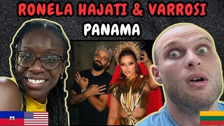 REACTION TO Ronela Hajati amp Varrosi  Panama Music Video  FIRST TIME HEARING [upl. by Parent]