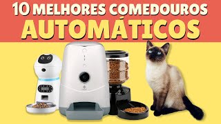 COMEDOURO AUTOMÁTICO PARA GATOS 10 MELHORES ALIMENTADORES de 2024 [upl. by Ardnola]