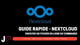 Nextcloud  envoyer des fichiers en ligne de commande  Windows et Linux short [upl. by Odrareg]