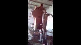 Pyrolysis plant Carbon collection system [upl. by Eeniffar]