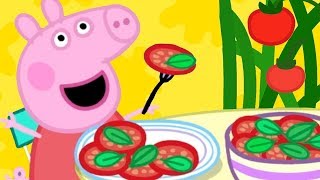 Peppa Pig Nederlands Compilatie Nieuwe Afleveringen 🍅 Lunch Met Peppa  Tekenfilm  Peppa de Big [upl. by Rafaelita90]