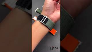 Alpine Loop Dual Color Strap for all Apple Watch🔥🔥🔥🔥🤩🤩 [upl. by Sparrow]