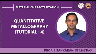 Quantitative metallography  Tutorial 4 [upl. by Eitak544]