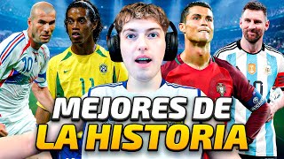 LOS 100 MEJORES JUGADORES DE LA HISTORIA DEL FUTBOL  DAVOO XENEIZE [upl. by Hugo]