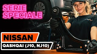 Come sostituire braccio oscillante anteriore su NISSAN QASHQAI J10 NJ10 TUTORIAL DI AUTODOC [upl. by Tobe]