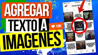 Como Hacer Imágenes Con Texto  Imágenes Con Frases Rápido [upl. by Nnaael]