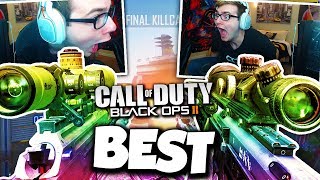 MY BEST TRICKSHOT REACTIONS EVER volume warning  BO2 Trickshot Reactions [upl. by Landri]