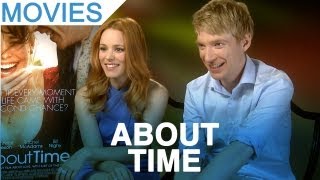 About Time Rachel McAdams amp Domhnall Gleeson interview [upl. by Nylasoj]