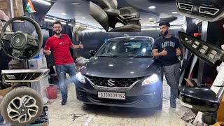 Maruti Baleno From Gujrat For Modification  Sigma To Alpha Convert  Nexa OEM Accesories  Car Mode [upl. by Aerb]