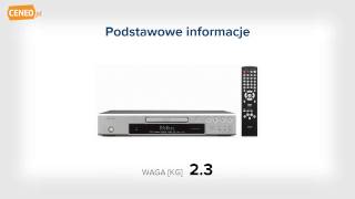 Denon DVD1740 odtwarzacz dvd  Ceneopl [upl. by Nnylecoj]