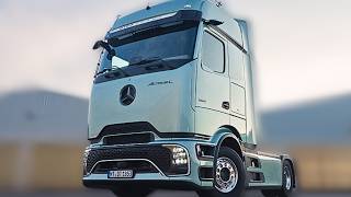 2025 Mercedes Actros L  Interior Engine Design [upl. by Aneeram]