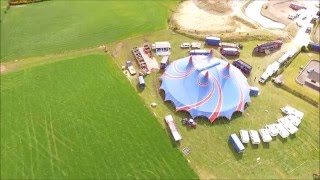 Flight Around Tom Duffys Circus  Dungannon Rd  Phantom 3 Advanced [upl. by Nyltiac]