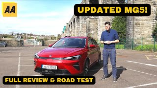 MG5  Full Review amp Road Test  Best Value EV [upl. by Kcajyllib]