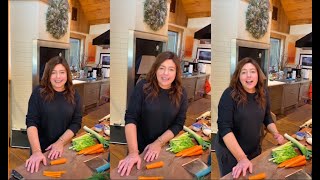 Rachael Ray Makes Chicken Pot Pie  QampA [upl. by Corilla]