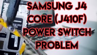 samsung j4 core j410f disassembly  power switch replacement salamtechmalayalam [upl. by Adan]