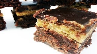 Peanut Butter Cookie Dough Brownie  How To [upl. by Patten]