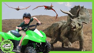 🔴 NEW TRex Ranch LIVE Dinosaur Videos For Kids [upl. by Nnylyak68]