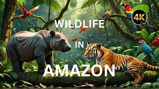 Exploring Amazon Rainforest Wildlife in Stunning 4K [upl. by Starks]