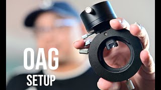 Off Axis Guider OAG setup Astrophotography [upl. by Alrats]