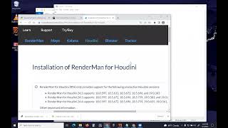 Install Renderman For Houdini Solved [upl. by Avenej]