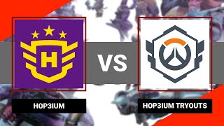 Hop3ium vs Hop3ium Tryouts Overwatch 2 Scrim [upl. by Calley833]