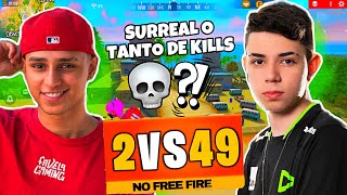 A DUO MAIS HISTÓRICA DO FREE FIRE FEZ RECORD DE KILLS NOBRU E THURZIN [upl. by Alel]