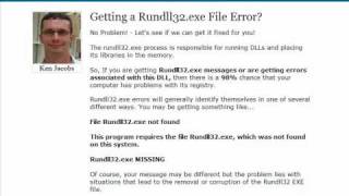 Rundll32exe Error Fix  Rundll32exeorg [upl. by Ridinger]