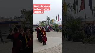 Students dance at school in the assemblydance school [upl. by Maurreen]