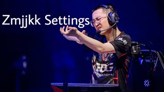 How is Kangkang so GOOD EDG Zmjjkk Valorant settings and setup wooting settings included [upl. by Doownel]