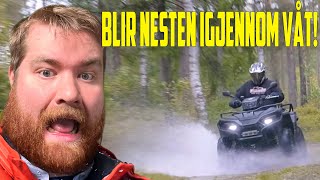 KJØRER ATV I SKOGEN [upl. by Spurgeon]