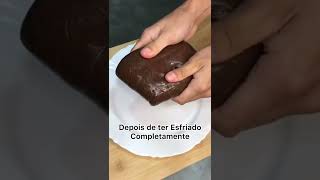 Receita de brigadeiro mais fácil do mundo 😋 rapido shorts youtubeshorts sobremesa doce [upl. by Navetse266]