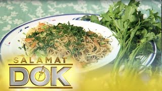 Salamat Dok The health benefits and antioxidant properties of parsley and Chinese chives [upl. by Nahtanaoj]