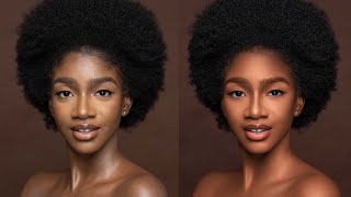 High End Skin Retouching Photoshop Tutorial [upl. by Sifan222]