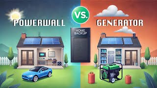 Tesla Powerwall vs Traditional Generators Which is the Best Backup Power Solution [upl. by Anrol]