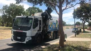 Hume Recycling with A Whittlesea Truck 1815 [upl. by Iidnarb785]