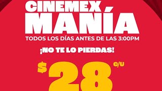 CINE A 28 CINEMEX Y CINÉPOLIS [upl. by Arivle469]