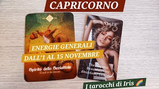 CAPRICORNOquotCREDI IN TEquot OROSCOPO NOVEMBRE [upl. by Bencion]