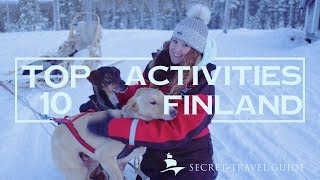 Lapland Travel VLOG  Top 10 Things to do in Lapland Finland [upl. by Arria]