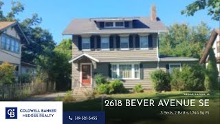 2618 BEVER AVENUE SE CEDAR RAPIDS IA  MLS  2406066  Coldwell Banker Hedges Realty [upl. by Forward]