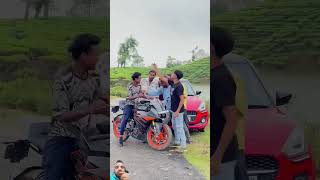 duke rider stunt ytshorts ktm zx10rninja ktmstunt kawasakizx10rninja automobile love [upl. by Nnaitsirhc]