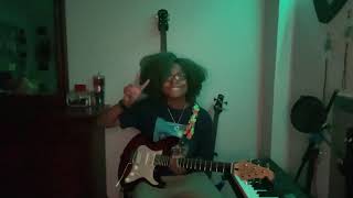 bliss abroad  masego guitar cover [upl. by Ecnerat]