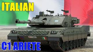 The Italian C1 Ariete can it be compared to the Gremen Leopard 2 tank [upl. by Edroi]