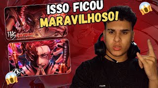 ELE É TÃO FORTE ASSIM REACT 2 EM 1  Sukuna Jujutsu Kaisen M4rkim amp AniRap [upl. by Eellehs]