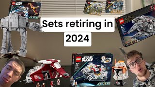 Lego Star Wars sets retiring in 2024 [upl. by Ahserkal]