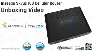 Inseego Skyus 160 LTE Gateway Router Unboxing [upl. by Knobloch]